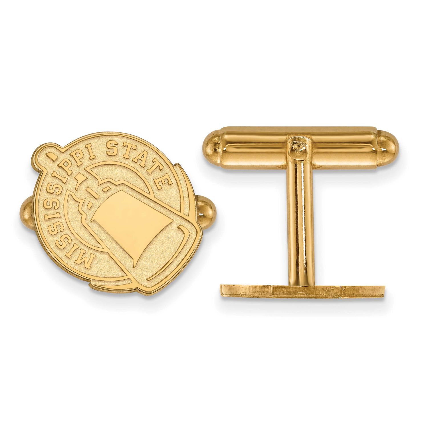Mississippi State University Cufflink Gold-plated Sterling Silver GP053MSS, UPC: 886774948423