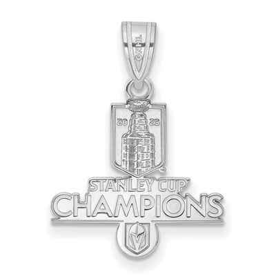 2023 Stanley Cup Champions Vegas Golden Knights Medium Pendant Sterling Silver SS001VGK23, UPC: