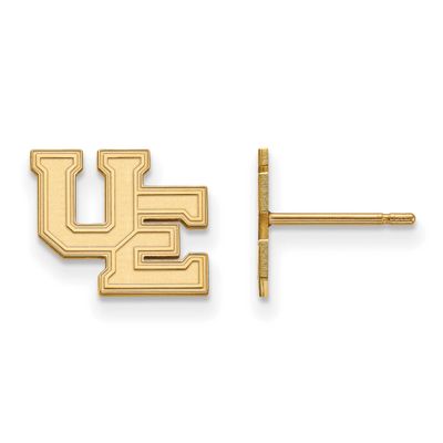 University of Evansville Purple Aces Small Post Earrings 14k Gold 4Y004UEV, UPC: 886774863177