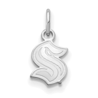 NHL Seattle Kraken Extra Small Pendant 14k White Gold 4W001KRA, UPC: 196904346228