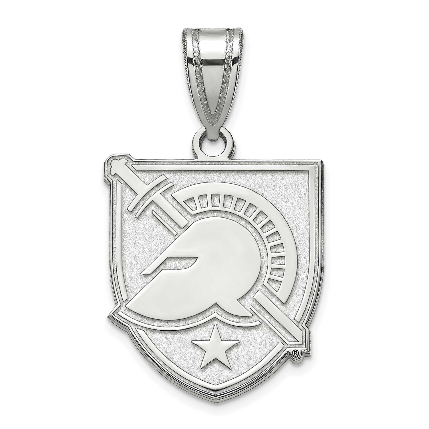 U.S. Military Academy Letter A Large Pendant 14k White Gold 4W004USMA, UPC: 886774831626