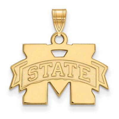 Mississippi State University Small Pendant 10k Gold 1Y002MSS, UPC: 886774797427