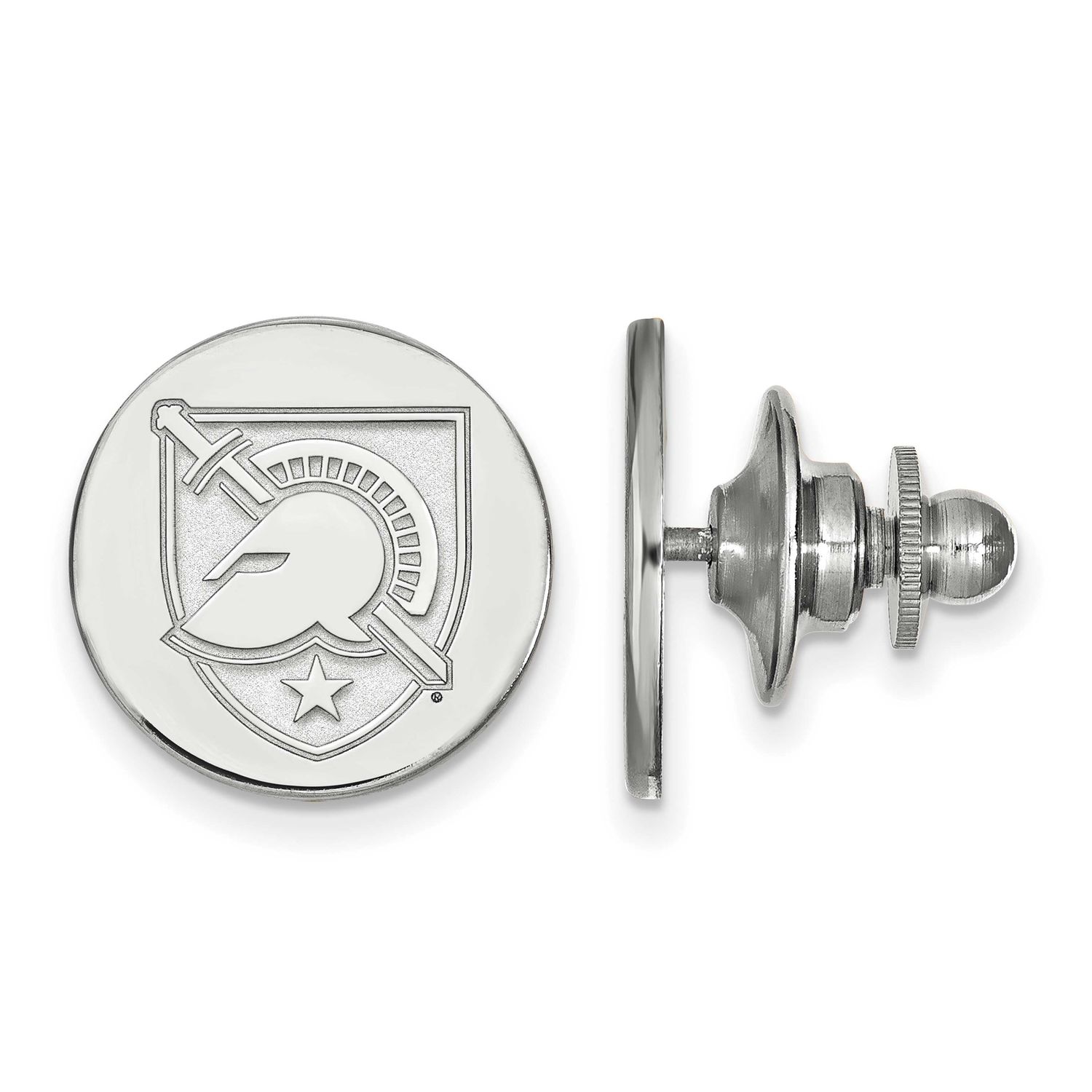U.S. Military Academy Letter A Lapel Pin 14k White Gold 4W009USMA, UPC: 886774837406