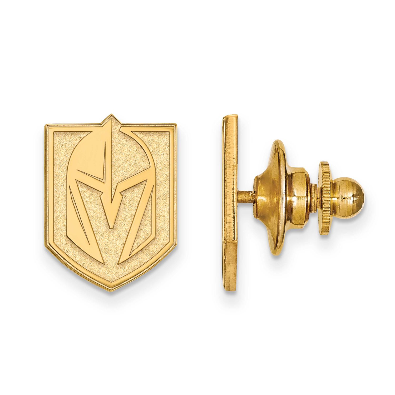 Vegas Golden Knights Tie Tac Gold-plated Sterling Silver GP023VGK, UPC: 191101485183
