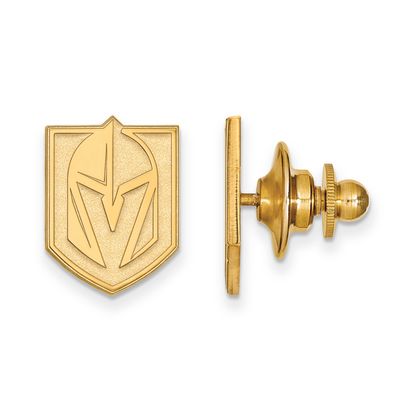 Vegas Golden Knights Tie Tac Gold-plated Sterling Silver GP023VGK, UPC: 191101485183