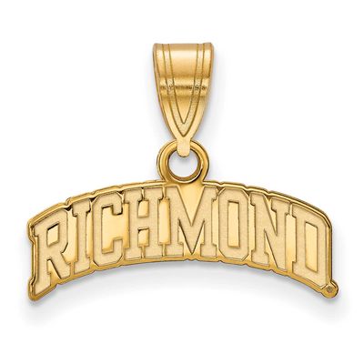 University of Richmond Medium Script Pendant 10k Gold 1Y029URV, UPC: 191101780646
