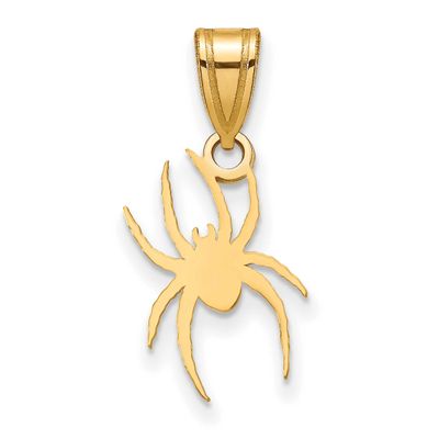 University of Richmond Medium Spider Pendant 14k Gold 4Y026URV, UPC: 191101779510