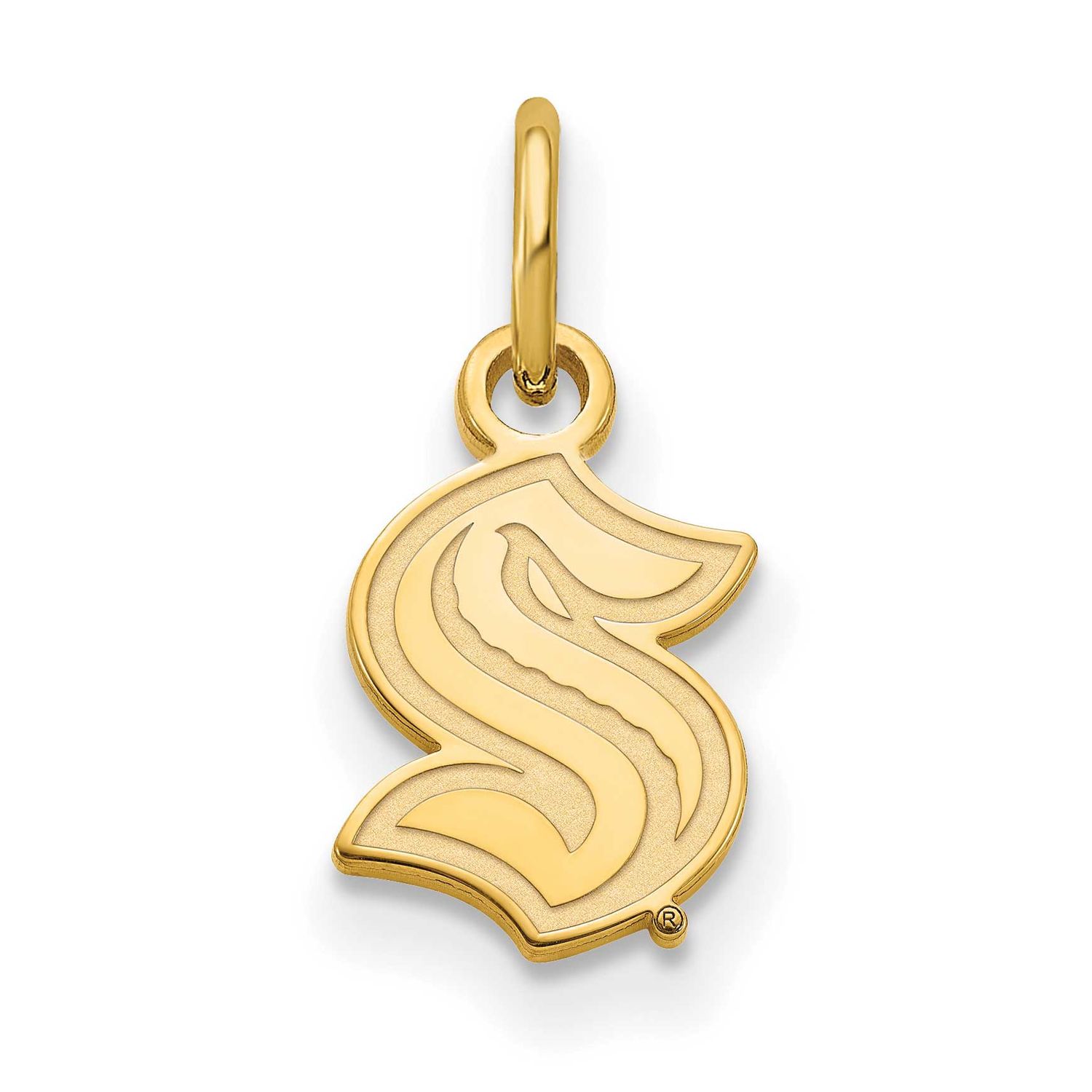 NHL Seattle Kraken Extra Small Pendant 14k Gold 4Y001KRA, UPC: 196904346242
