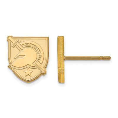 U.S. Military Academy Letter A Extra Small Post Earrings Gold-plated Sterling Silver GP007USMA, UPC…