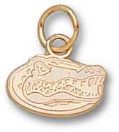 University of Florida Gator Head 5/16 Charm 10k Gold UFL020-10K, UPC: 191101773600