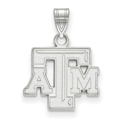 Texas A And M University T-A-M Small Pendant 10k White Gold 1W002TAM, UPC: 886774768953