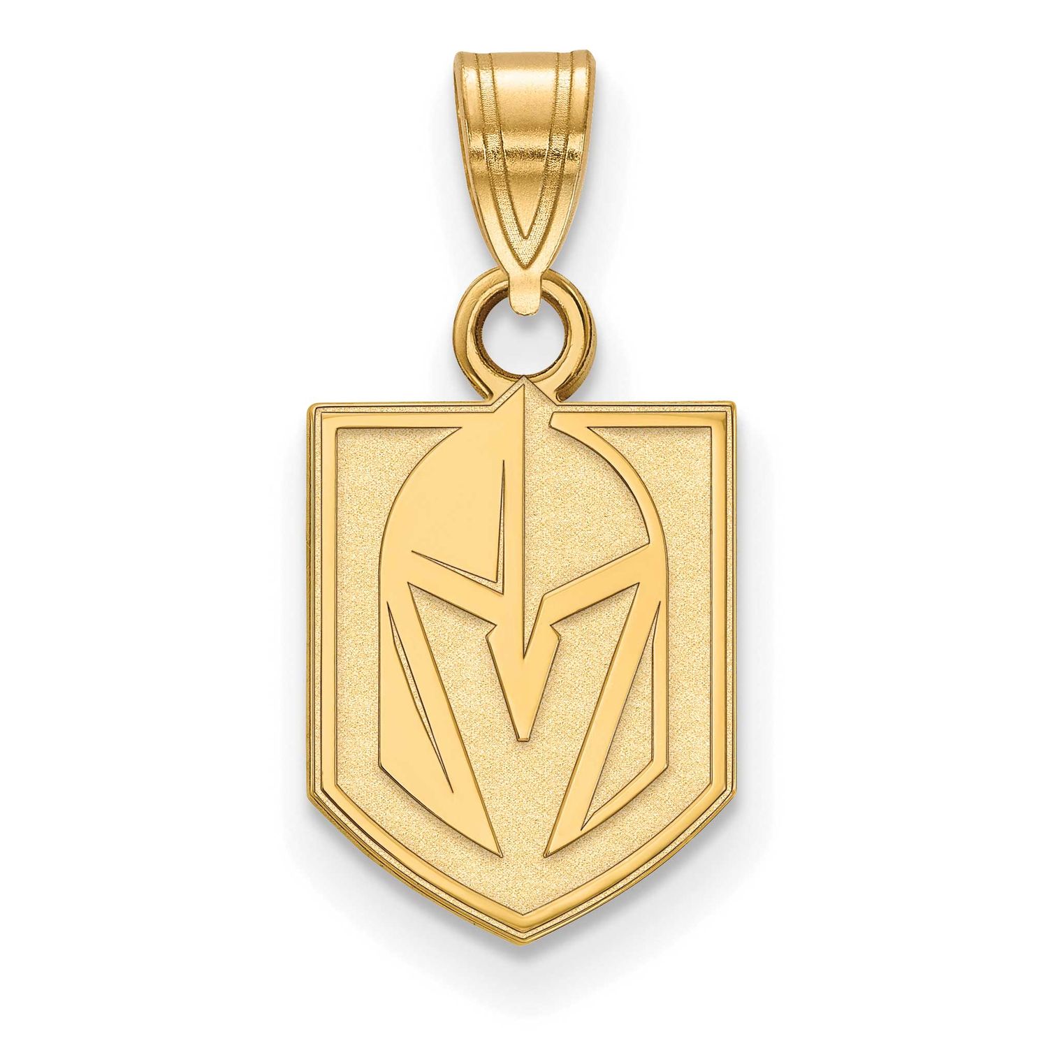 NHL Vegas Golden Knights Small Pendant 14k Gold 4Y002VGK, UPC: 191101771118