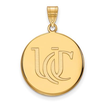 University of Cincinnati U-C Large Disc Pendant 10k Gold 1Y051UC, UPC: 886774819402