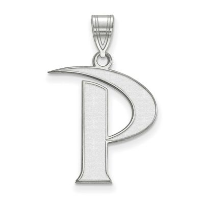 Pepperdine University Letter P Large Pendant 10k White Gold 1W002PEU, UPC: 886774768625