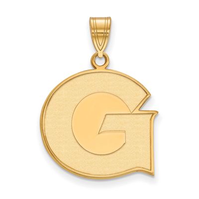Georgetown University Letter G Large Pendant 14k Gold 4Y002GC, UPC: 886774858418