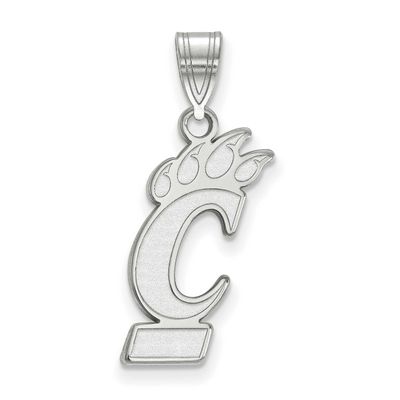 University of Cincinnati Large Pendant 10k White Gold 1W004UC, UPC: 886774772684