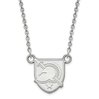 U.S. Military Academy Letter A Small Pendant 18 Inch Necklace 14k White Gold 4W011USMA-18, UPC: 886…