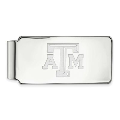 Texas A And M University T-A-M Money Clip Sterling Silver Rhodium-plated SS019TAM, UPC: 886774700120