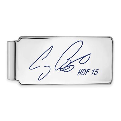 Craig Biggio Hall of Fame Signature Epoxy Money Clip Sterling Silver SSHF04CB15, UPC: