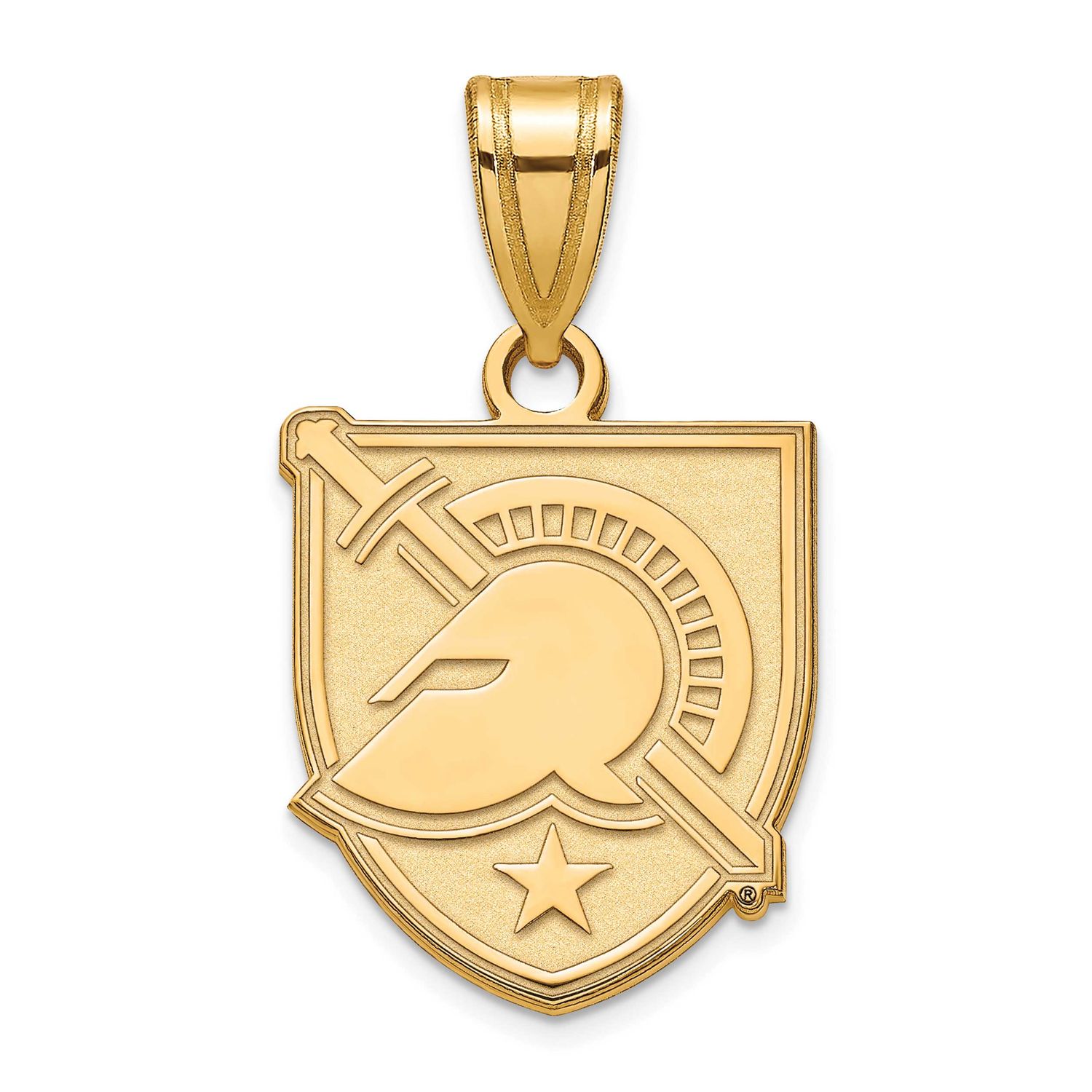 U.S. Military Academy Letter A Medium Pendant 10k Gold 1Y003USMA, UPC: 886774800332