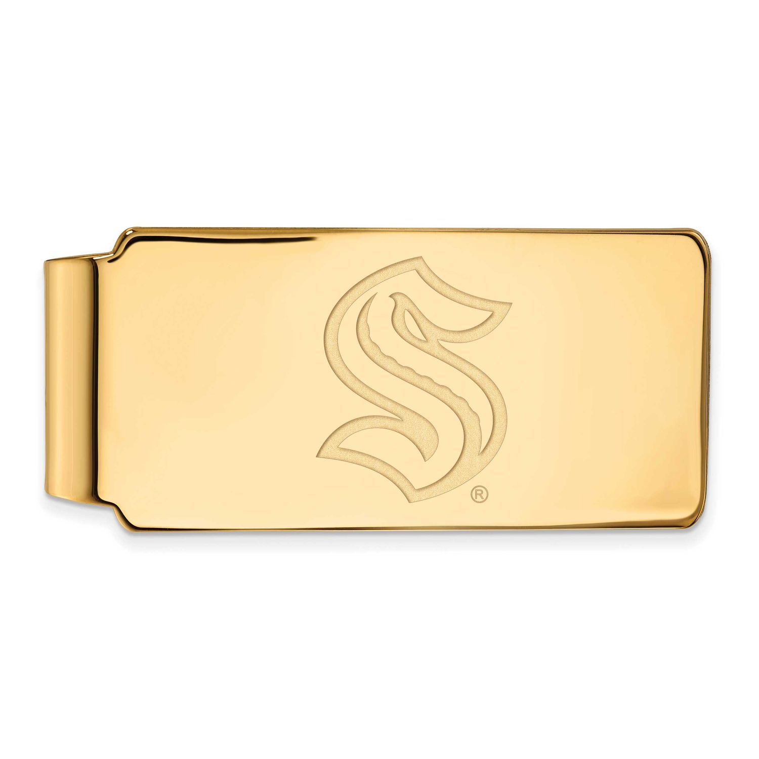 NHL Seattle Kraken Money Clip 10k Gold 1Y022KRA, UPC:
