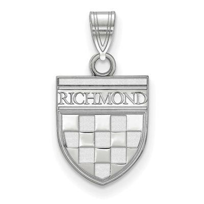 University of Richmond Small Shield Pendant 10k White Gold 1W019URV, UPC: 191101781100