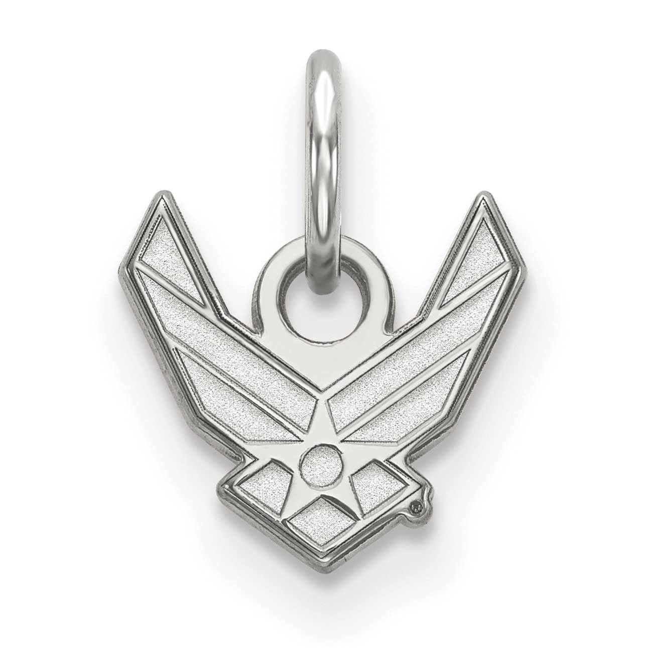 U.S. Air Force Extra Small Pendant Sterling Silver Rhodium-plated SS001USAF, UPC: 191101214868