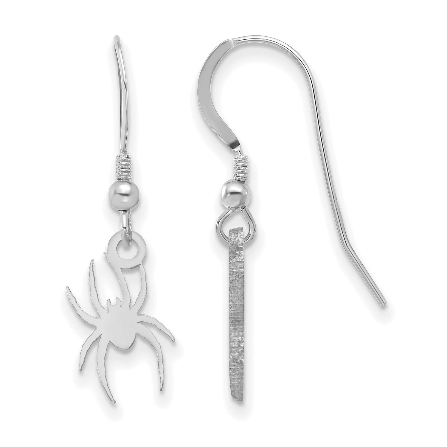 University of Richmond Spider Dangle Earrings Sterling Silver SS033URV, UPC: 191101774775
