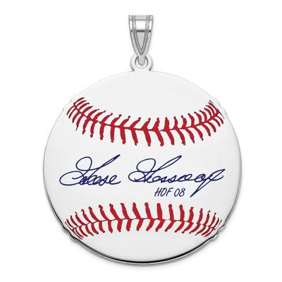 Rich Gossage Hall of Fame Signature Large Epoxy Baseball Pendant Sterling Silver SSHF02RG08, UPC: