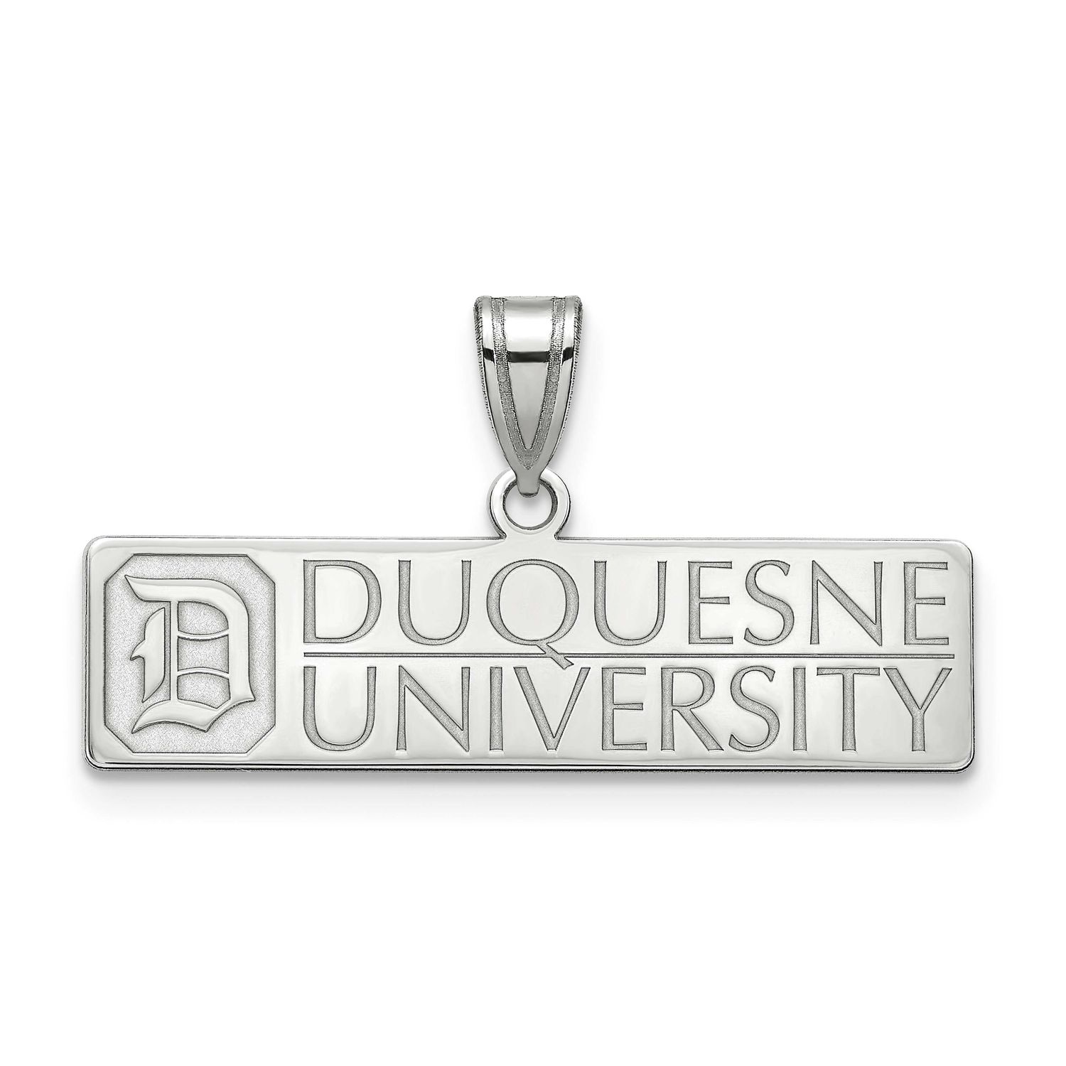 Duquesne University Large Pendant Sterling Silver SS002DUU, UPC: 886774681368