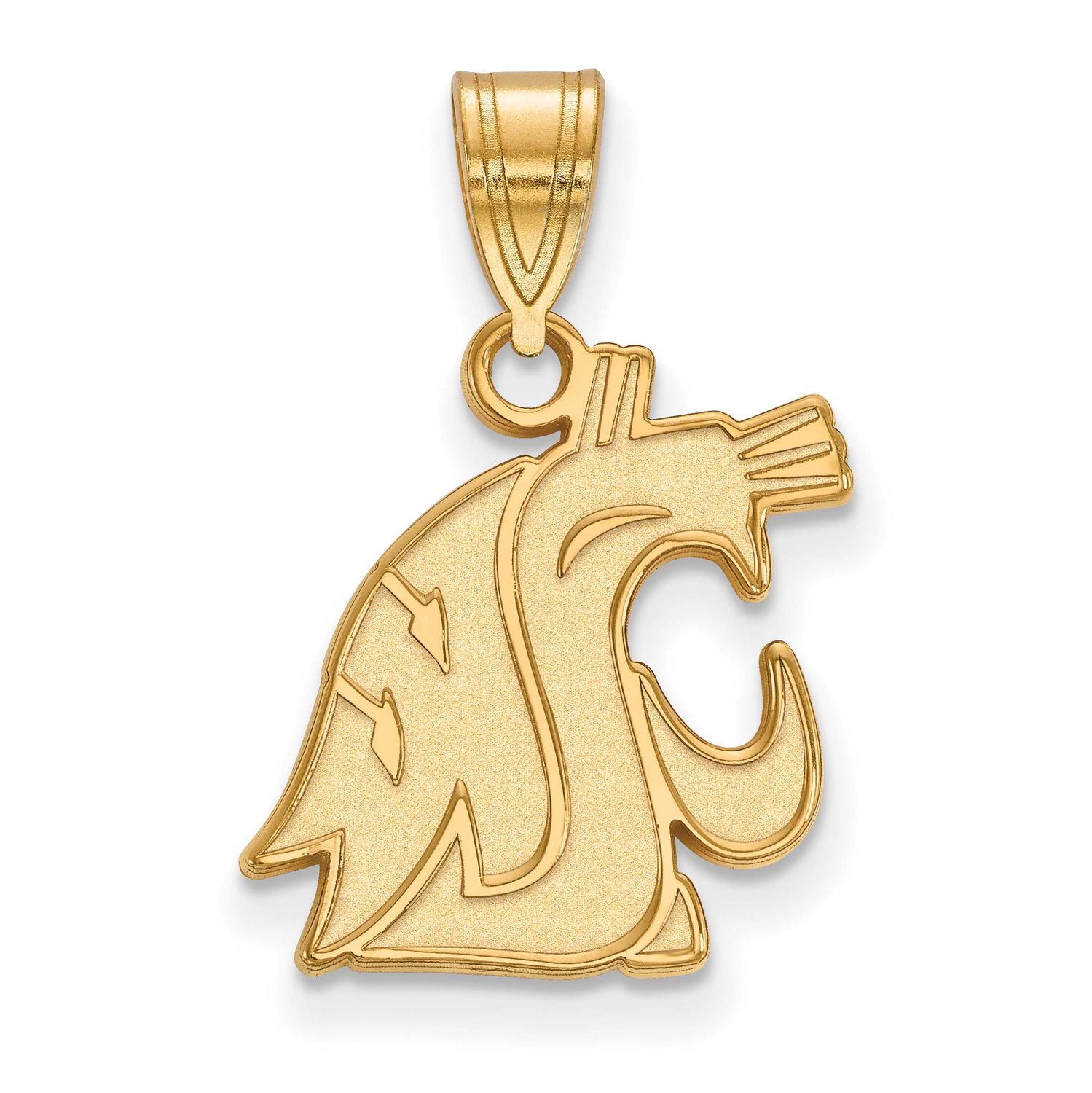 Washington State University Cougar Medium Pendant 14k Gold 4Y002WAS, UPC: 886774860251
