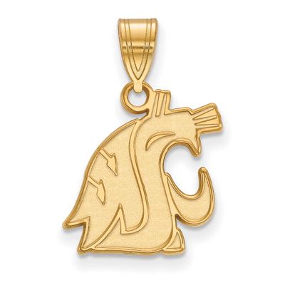 Washington State University Cougar Medium Pendant 14k Gold 4Y002WAS, UPC: 886774860251