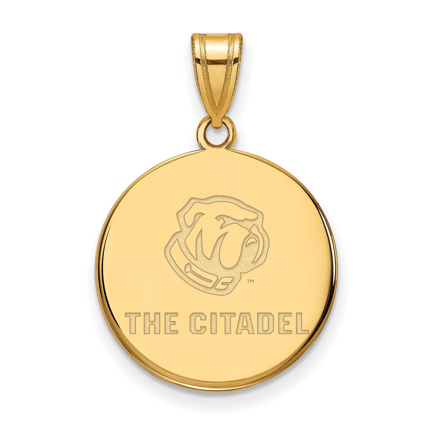 The Citadel Large Pendant Gold-plated Sterling Silver GP019TCI, UPC: 886774924090