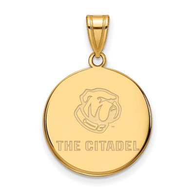 The Citadel Large Pendant Gold-plated Sterling Silver GP019TCI, UPC: 886774924090