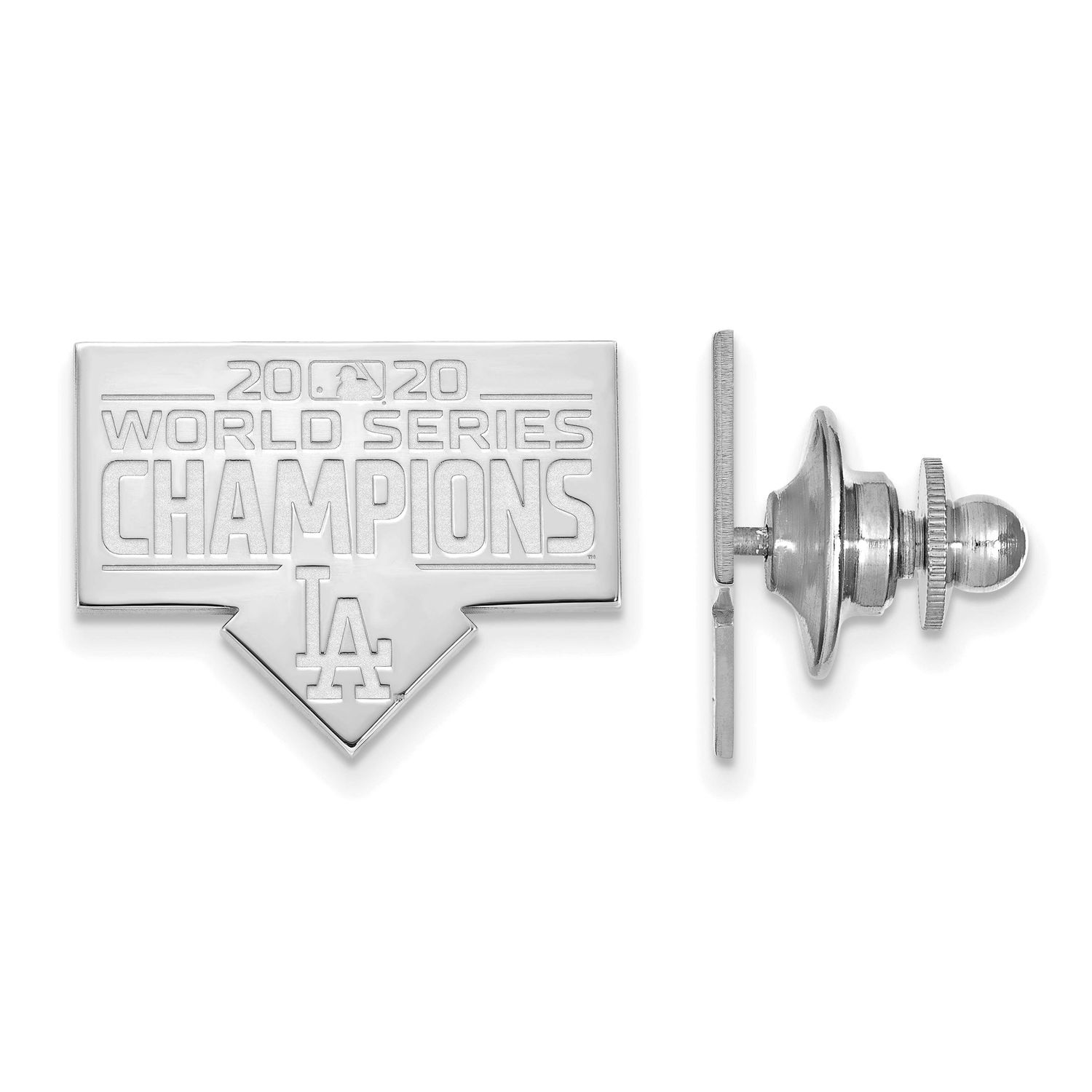 2020 World Series Champions Los Angeles Dodgers Tie Tac Sterling Silver SS008DOD20, UPC: 1911015617…