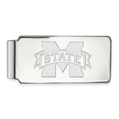 Mississippi State University Money Clip Sterling Silver Rhodium-plated SS025MSS, UPC: 886774691442