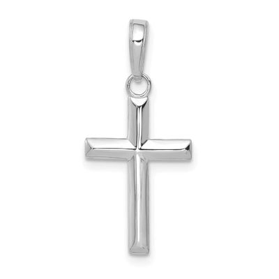 Small Cross Pendant 10k White Gold, MPN: 10M1322W, UPC: