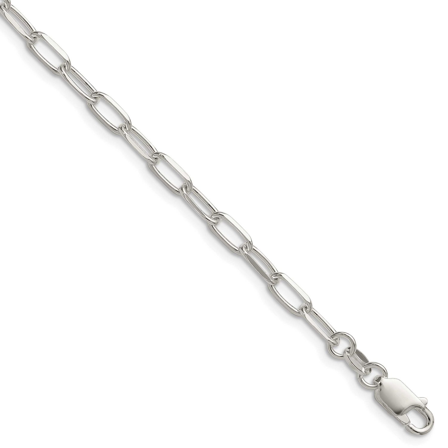 3.85mm Diamond-cut Forzantina Chain 7 Inch Sterling Silver, MPN: QDFC100-7, UPC: