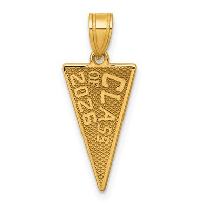 Class of 2026 Rally Flag / Graduation Charm 14k Gold, MPN: K9984-26, UPC: