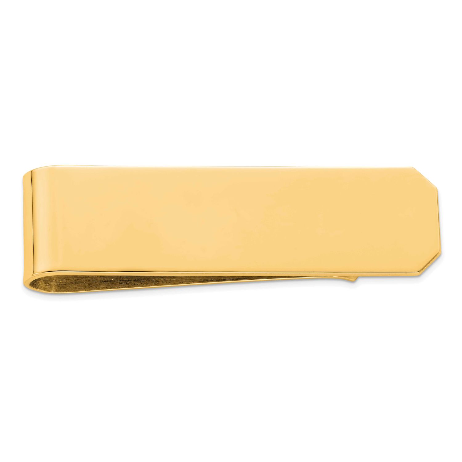 Money Clip Sterling Silver Gold-Plated, MPN: QQ505GP, UPC: