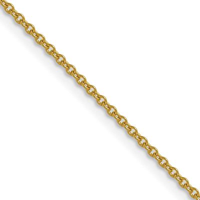 1.5mm Cable Chain 24 Inch 10k Gold, MPN: 10PE336-24, UPC: