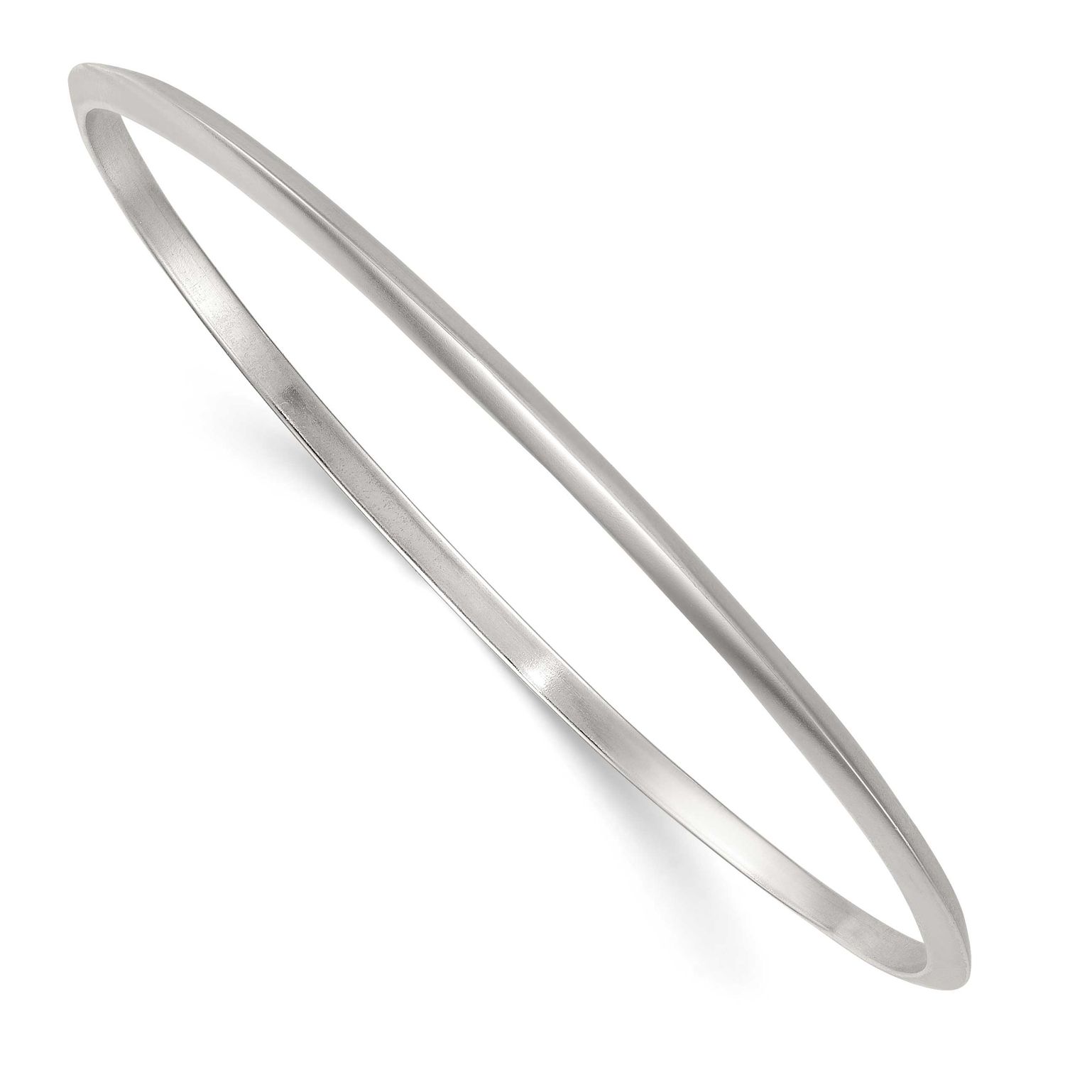 2.75mm Knife Edge Slip On Bangle Sterling Silver Polished, MPN: QB1599, UPC: