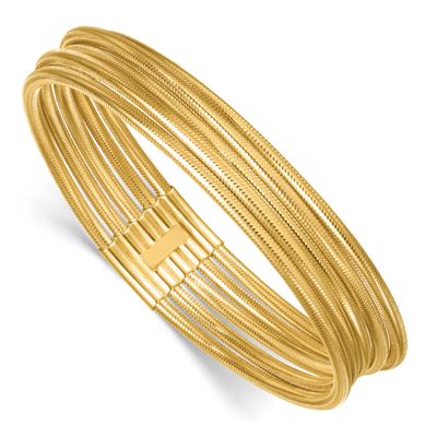 5 Strand Mesh Stretch Bracelet 14k Gold, MPN: DB752, UPC: 196904323328