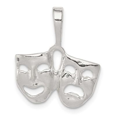 Comedy/Tragedy Charm Sterling Silver, MPN: QC3092, UPC: 883957977096