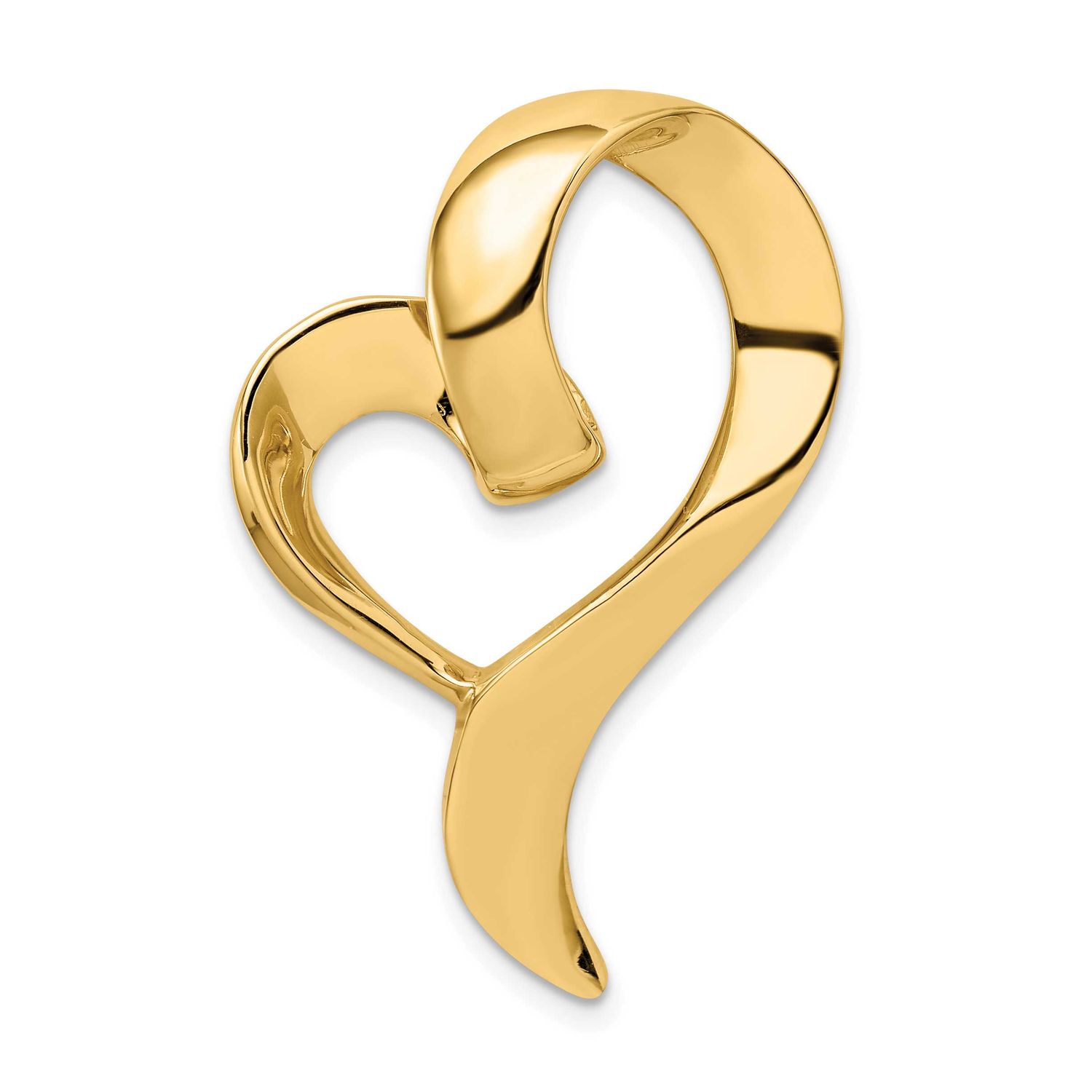 Heart Slide 10k Gold, MPN: 10SL566, UPC: