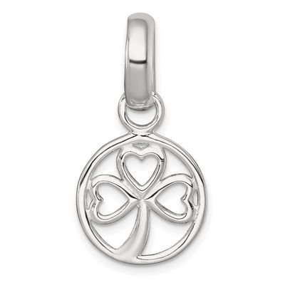 Clover Pendant Sterling Silver Polished, MPN: QC11580, UPC: