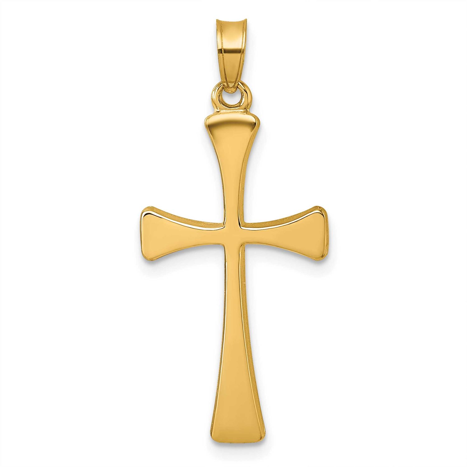 Religious Cross Pendant 14k Gold Polished, MPN: XR2170, UPC: