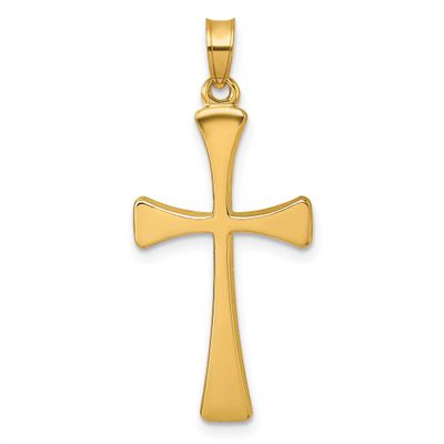 Religious Cross Pendant 14k Gold Polished, MPN: XR2170, UPC: