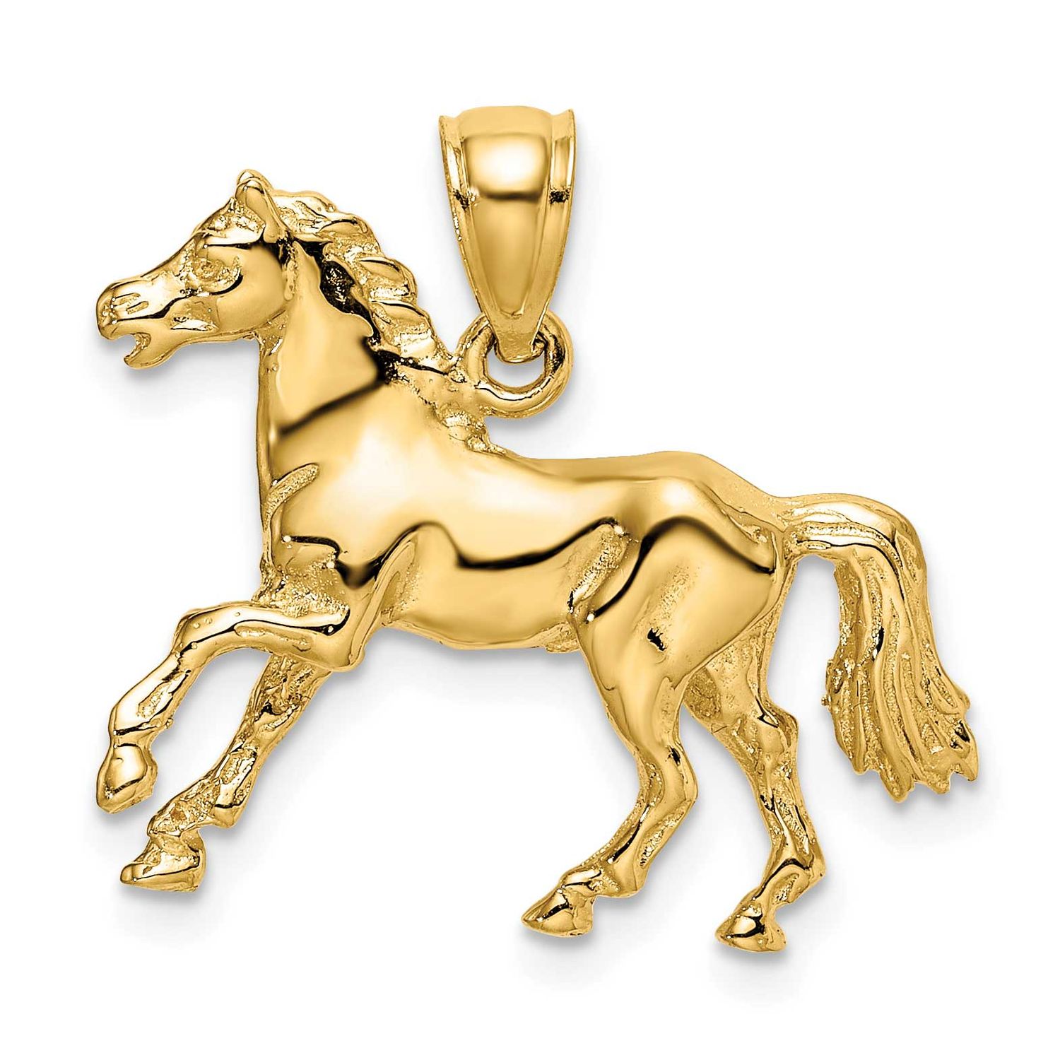 3-D Horse Charm 10k Gold, MPN: 10K6539, UPC: