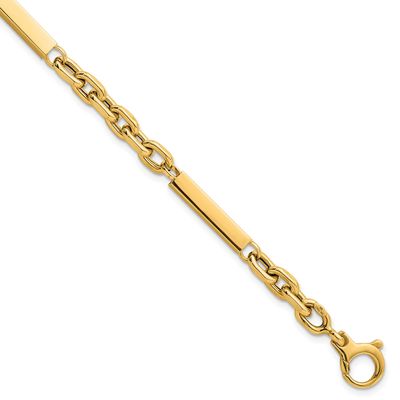 Fancy Chain with Bars 8 Inch Bracelet 8 Inch 14k Gold Polished, MPN: SF3113-8, UPC: